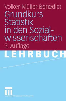 Müller-Benedict |  Grundkurs Statistik in den Sozialwissenschaften | eBook | Sack Fachmedien