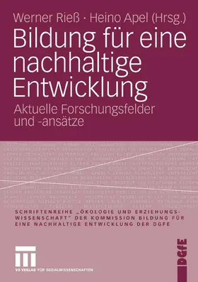 Rieß / Apel | Bildung für eine nachhaltige Entwicklung | E-Book | www.sack.de
