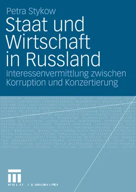 Stykow |  Staat und Wirtschaft in Russland | eBook | Sack Fachmedien