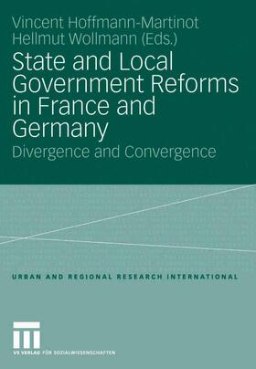 Hoffmann-Martinot / Wollmann | State and Local Government Reforms in France and Germany | E-Book | sack.de