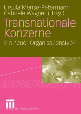 Mense-Petermann / Wagner |  Transnationale Konzerne | eBook | Sack Fachmedien