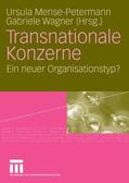 Mense-Petermann / Wagner |  Transnationale Konzerne | eBook | Sack Fachmedien