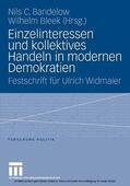 Bandelow / Bleek |  Einzelinteressen und kollektives Handeln in modernen Demokratien | eBook | Sack Fachmedien