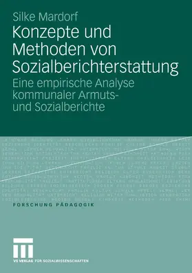 Mardorf |  Konzepte und Methoden von Sozialberichterstattung | eBook | Sack Fachmedien