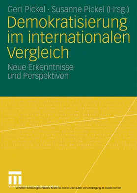 Pickel |  Demokratisierung im internationalen Vergleich | eBook | Sack Fachmedien
