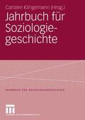 Klingemann |  Jahrbuch für Soziologiegeschichte | eBook | Sack Fachmedien