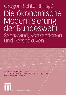 Richter | Die ökonomische Modernisierung der Bundeswehr | E-Book | sack.de