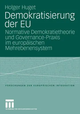 Huget |  Demokratisierung der EU | eBook | Sack Fachmedien