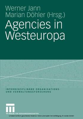Jann / Döhler | Agencies in Westeuropa | E-Book | sack.de