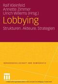 Kleinfeld / Zimmer / Willems |  Lobbying | eBook | Sack Fachmedien