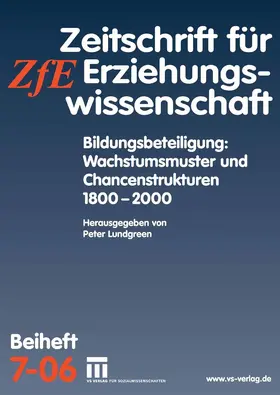 Lundgreen |  Bildungsbeteiligung: Wachstumsmuster und Chancenstrukturen 1800 - 2000 | eBook | Sack Fachmedien