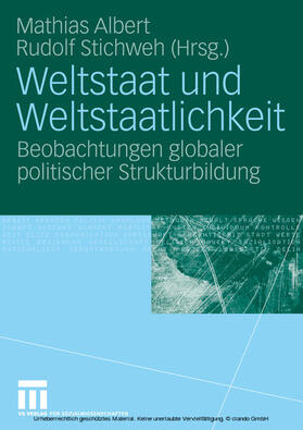 Albert / Stichweh | Weltstaat und Weltstaatlichkeit | E-Book | sack.de