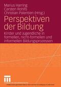 Harring / Rohlfs / Palentien |  Perspektiven der Bildung | eBook | Sack Fachmedien