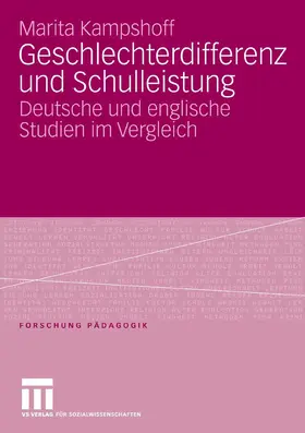 Kampshoff | Geschlechterdifferenz und Schulleistung | E-Book | sack.de