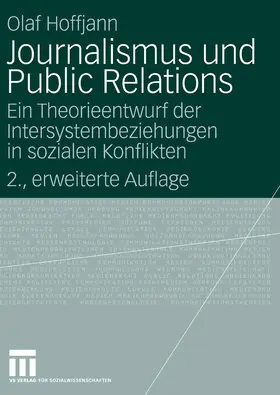 Hoffjann |  Journalismus und Public Relations | eBook | Sack Fachmedien