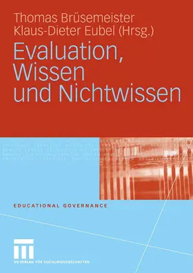 Brüsemeister / Eubel |  Evaluation, Wissen und Nichtwissen | eBook | Sack Fachmedien
