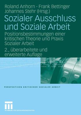 Anhorn / Bettinger / Stehr | Sozialer Ausschluss und Soziale Arbeit | E-Book | sack.de