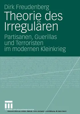 Freudenberg |  Theorie des Irregulären | eBook | Sack Fachmedien