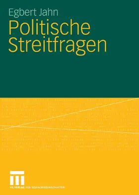 Jahn |  Politische Streitfragen | eBook | Sack Fachmedien