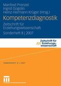 Prenzel / Gogolin / Krüger |  Kompetenzdiagnostik | eBook | Sack Fachmedien