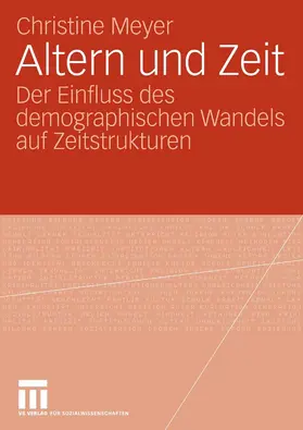 Meyer |  Altern und Zeit | eBook | Sack Fachmedien