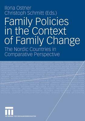 Ostner / Schmitt | Family Policies in the Context of Family Change | E-Book | sack.de