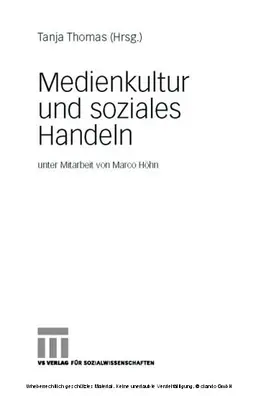 Thomas |  Medienkultur und soziales Handeln | eBook | Sack Fachmedien