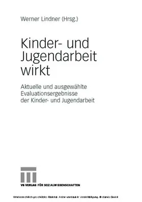 Lindner |  Kinder- und Jugendarbeit wirkt | eBook | Sack Fachmedien