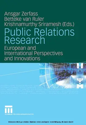 Zerfaß / Zerfass / van Ruler | Public Relations Research | E-Book | www.sack.de