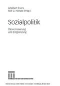 Evers / Heinze |  Sozialpolitik | eBook | Sack Fachmedien