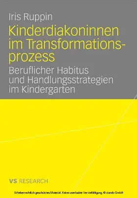 Ruppin | Kinderdiakoninnen im Transformationsprozess | E-Book | sack.de