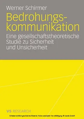 Schirmer | Bedrohungskommunikation | E-Book | www.sack.de