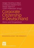Backhaus-Maul / Biedermann / Nährlich |  Corporate Citizenship in Deutschland | eBook | Sack Fachmedien