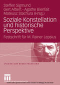 Sigmund / Albert / Bienfait |  Soziale Konstellation und historische Perspektive | eBook | Sack Fachmedien