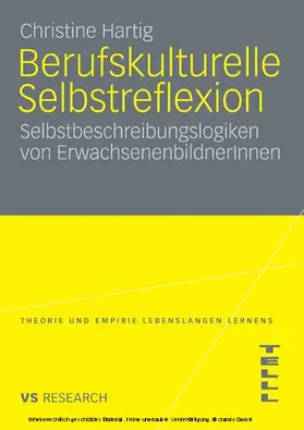 Hartig | Berufskulturelle Selbstreflexion | E-Book | www.sack.de