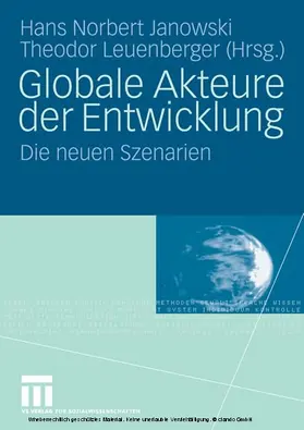 Janowski / Leuenberger | Globale Akteure der Entwicklung | E-Book | www.sack.de