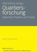 Schnur |  Quartiersforschung | eBook | Sack Fachmedien