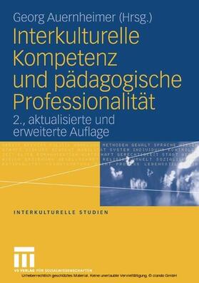 Auernheimer | Interkulturelle Kompetenz und pädagogische Professionalität | E-Book | sack.de