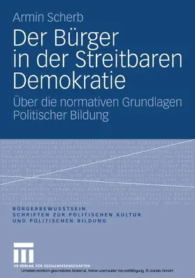 Scherb | Der Bürger in der Streitbaren Demokratie | E-Book | sack.de