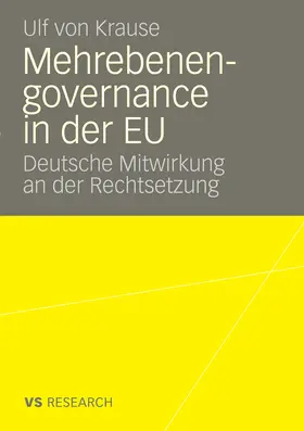 von Krause | Mehrebenengovernance in der EU | E-Book | www.sack.de