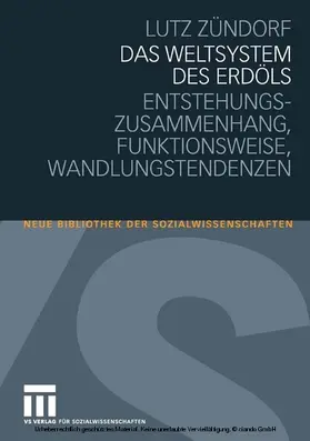 Zündorf | Das Weltsystem des Erdöls | E-Book | www.sack.de