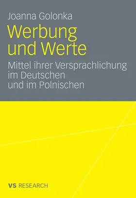 Golonka | Werbung und Werte | E-Book | www.sack.de