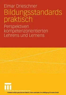 Drieschner |  Bildungsstandards praktisch | eBook | Sack Fachmedien