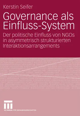 Seifer |  Governance als Einfluss-System | eBook | Sack Fachmedien