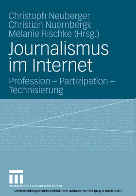 Neuberger / Nuernbergk / Rischke | Journalismus im Internet | E-Book | www.sack.de