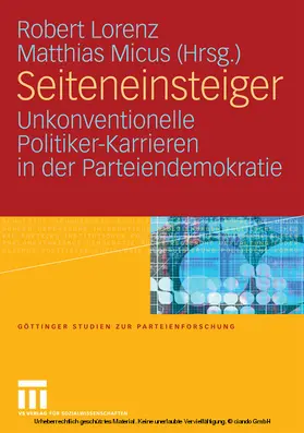 Lorenz / Micus |  Seiteneinsteiger | eBook | Sack Fachmedien