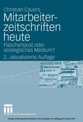 Cauers |  Mitarbeiterzeitschriften heute | eBook | Sack Fachmedien