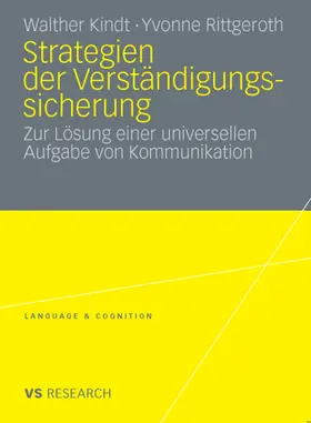 Kindt / Rittgeroth | Strategien der Verständigungssicherung | E-Book | www.sack.de