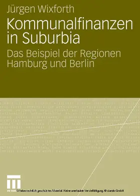 Wixforth | Kommunalfinanzen in Suburbia | E-Book | sack.de