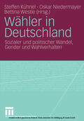 Kühnel / Niedermayer / Westle |  Wähler in Deutschland | eBook | Sack Fachmedien